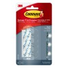 3M 17017CLRES COMMAND CLEAR ROUND CLEAR CORD CLIPS 4 CLIPS 5 STRIPS