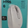 Logitech 910-007457 M196 BLUETOOTH MOUSE OFF-WHITE
