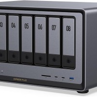 UGREEN NASync Plus 8-Bay Desktop NAS, Intel i5 1235u 10-Core CPU, 8GB DDR5 RAM, 128G SSD, 2 * 10GbE, 2 * M.2 NVMe Slots, 8K HDMI, 2 * TBT4, Network Attached Storage (Diskless)
