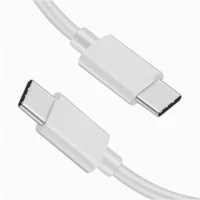 4xem 4XTB440G1MW THUNDERBOLT 4 40GBPS 1M 3FT PASSIVE CABLE E-MARKED 100W - WHITE