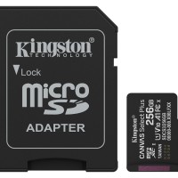 Kingston SDCS3/256GB 256GB MICROSDXC CANVAS SELECT PLUS GEN3 150MB/S A1 CARD + ADAPTER