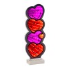 SmileyWorld Heart Stack Ekkolight 12"H