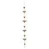 Iron Bumble Bee Rain Chain 61.5"H