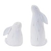 Carved Bunny Figurine (Set of 4)