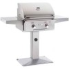 AOG 24" Patio Post Stainless Steel Grill, NG/LP