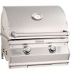 FM Choice Multi-User CM430i 24" Built-In Grill with Analog Thermometer and 1-Hour Timer Box, NG/LP