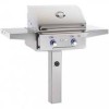 AOG 24" In-Ground Post Stainless Steel Grill, NG/LP