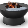 Hearthstone Outdoor 38" Zenith Fire Pit with Tall Base/Low base and Stainless Steel Cover