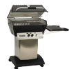 Broilmaster Premium Gas Grill Package w/Stainless Steel Cart Base NG/LP