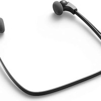 Philips LFH0334 TRANSCRIPTION STEREO HEADPHONES LIGHTWEIGHT UNDER-THE-CHIN STYLE