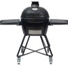 Primo Oval Junior 2000 Series All-In-One Charcoal Grill/Smoker - PRM7400, PG007400