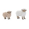 Furry Sheep Figurine (Set of 6)