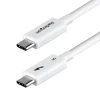 Startech TBLT5MM80CM240WWH CERTIFIED THUNDERBOLT 5 CABLE 80GBPS/120GBPS/8K 60HZ/240W - WHITE