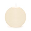 FIA Wick Ivory Round Candle (Set of 2)
