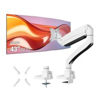 Siig CE-MT3111-S3 HEAVY DUTY GAS SPRING SINGLE MONITOR ARM - DESK MOUNT