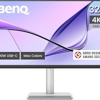 BenQ MA320UP MAC GREY 32IN IPS 4K GLOSSY 95 P3 USB-C 90W SHOW MAC