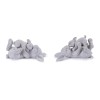 Laying Rabbit with Baby Bunny Figurine (Set of 2)
