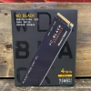 WD BLACK SN850X 4TB M.2 2280 PCIe Gen4 x4 NVMe SSD, Without Heatsink