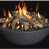 Grand Canyon 39" White/Charcoal Fire Bowl, LP/NG