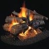 RHP Charred American Oak SEE THRU Gas Logs