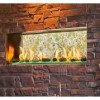 Outdoor Lifestyles 48" Lanai See-Through Linear Fireplace with IntelliFire Plus Ignition - NG