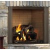 Outdoor Lifestyles Castlewood 42" Outdoor Radiant Insulated Wood Burning Fireplace