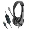 Ergoguys 2AE39GRYUSB32 AVID AE-39 USB HEADSET WITH MIC INLINE CONTROLS GRAY