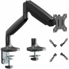 Siig CE-MT5911-S1 SINGLE 45 INCH MONITOR ARM MOUNT 26.4 LBSBLACK