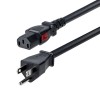 Startech 10FT-LC15A-POWERCORD 10FT COMPUTER POWER CORD TAA NEMA 5-15P TO LOCKING C13 125V 15A