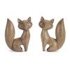 Modern Fox Figurine (Set of 2)