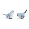 Blue Songbird Resin Figurine (Set of 6)