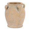 Rustic Terra Cotta Urn 9.5"H