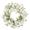 Mini Lavender and Daisy Floral Wreath 22 Inch