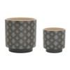 Mini Floral Pattern Planter (Set of 2)