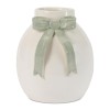 Decorative Bow Sculpted Vase (Set of 4)