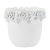 Decorative Floral Sculpted Container