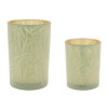 Tropical Patterned Candle Holder (Set of 2)
