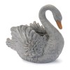 Decorative Swan Resin Planter 18"L