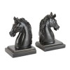 Contemporary Horse Bust Bookends (Set of 2)