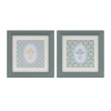 Framed Floral Wall Print (Set of 2)