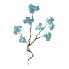 Blue Floral Twig Stem (Set of 4)