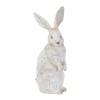 Distressed Rabbit Statue 14.25"H