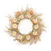 Mixed Spring Garden Floral Wreath 24 Inch
