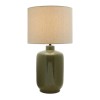 Modern Glazed Ceramic Table Lamp 27.5"H