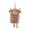 Highland Cow Ornament Set of 8