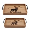Woodland Deer Trays (Set of 2)
