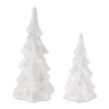 Glossy Ceramic Christmas Trees (Set of 2)