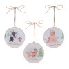 Dog Disc Ornament Set of 12