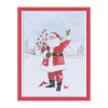 Framed Santa Let It Snow Wall Art 20"H