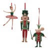 Nutcracker Ballet Ornament Set of 12